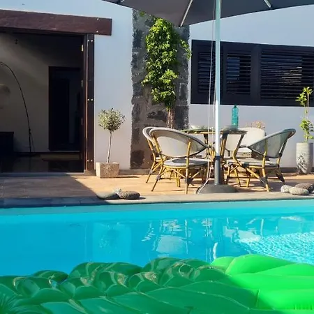 Unique Boho Villa swimming pool Lanzarote ES