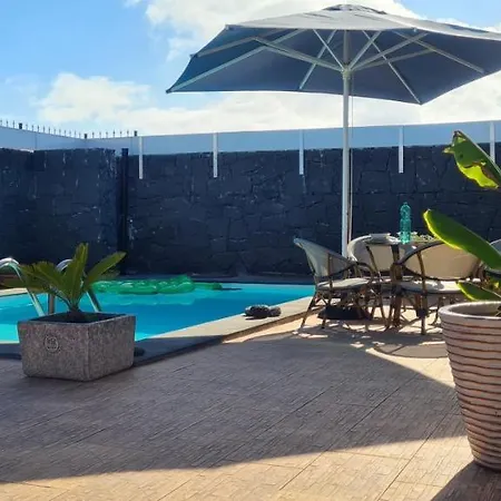 Unique Boho Villa swimming pool Lanzarote ES